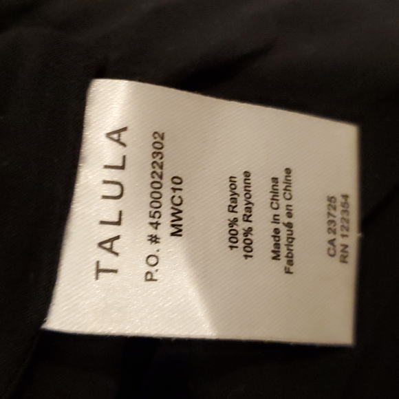 Aritzia Talula Black Ulla Dress in XXS - Picture 7 of 7